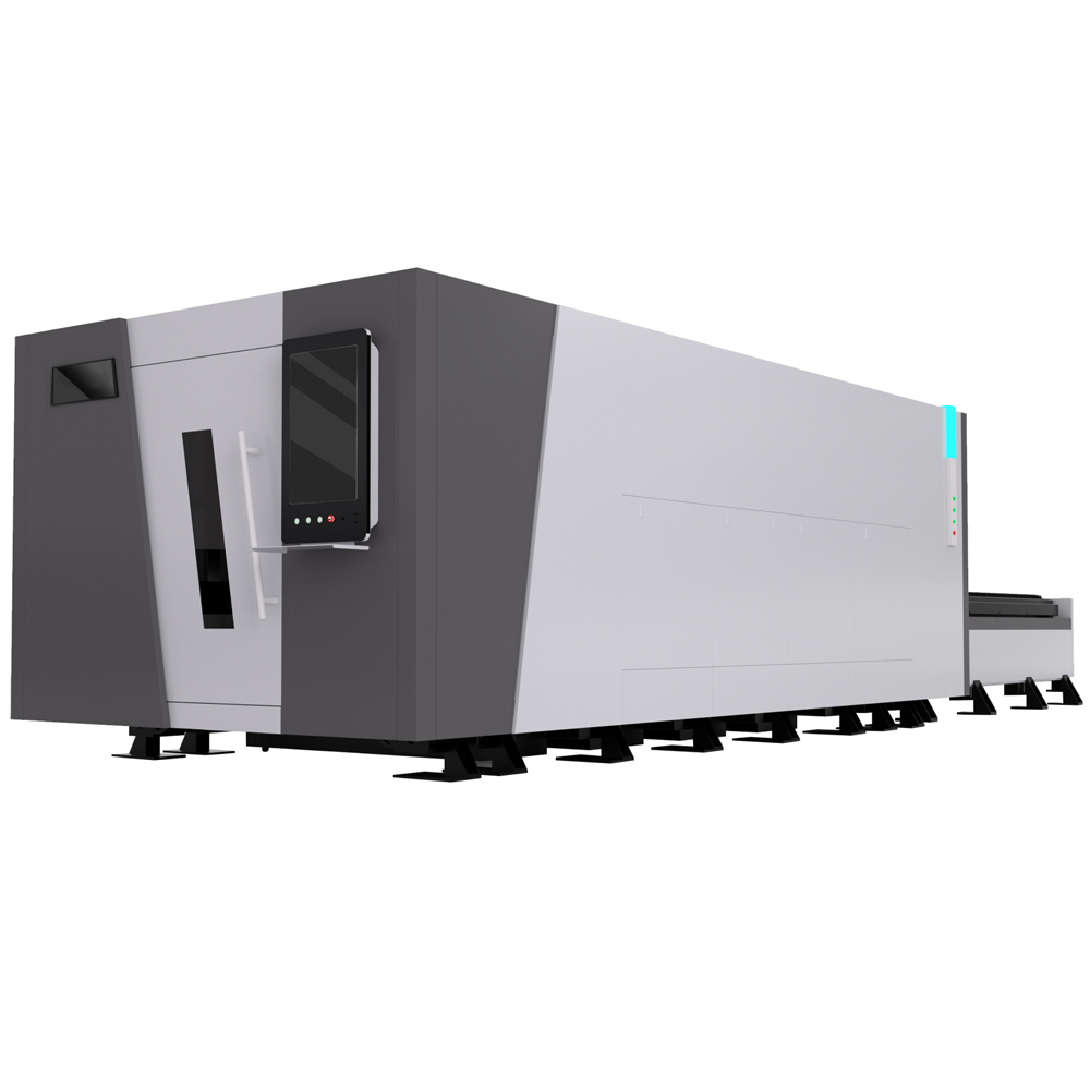 LASER CUTTING MACHINE WITH EXCHANGE TABLE & FULL COVER